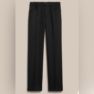Banana Republic Italian Wool Lido Black Pant, Size 10 Petite